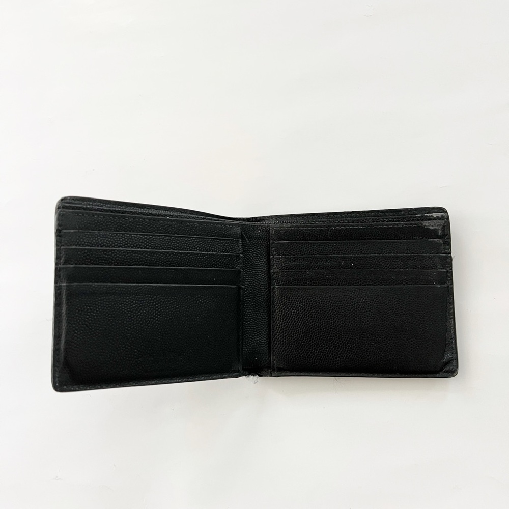 Saint Laurent Paris East/West Black Leather Wallet - Picture 8 of 11